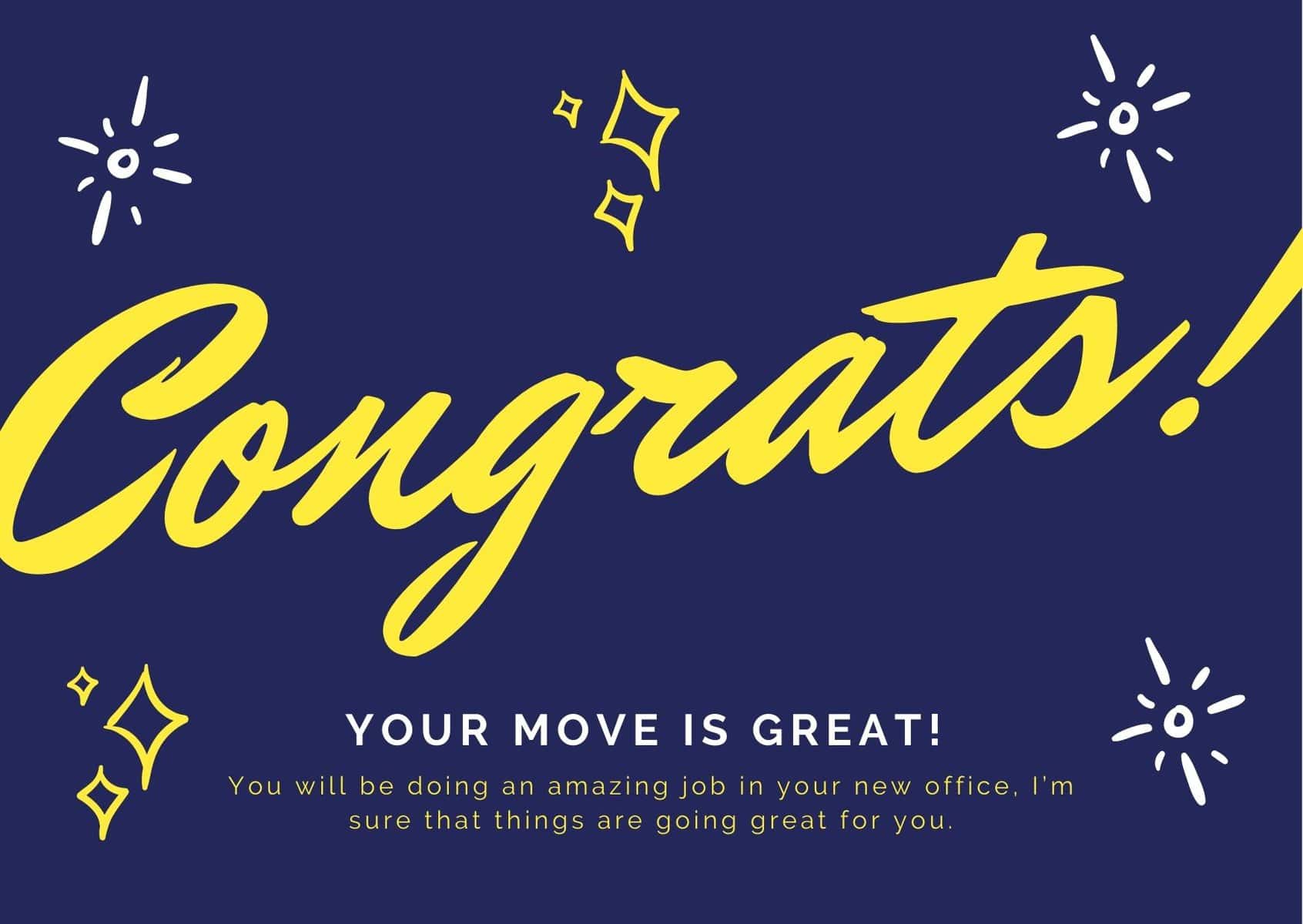 30+ Congratulations Message For Moving To The New Office – WISHESLY