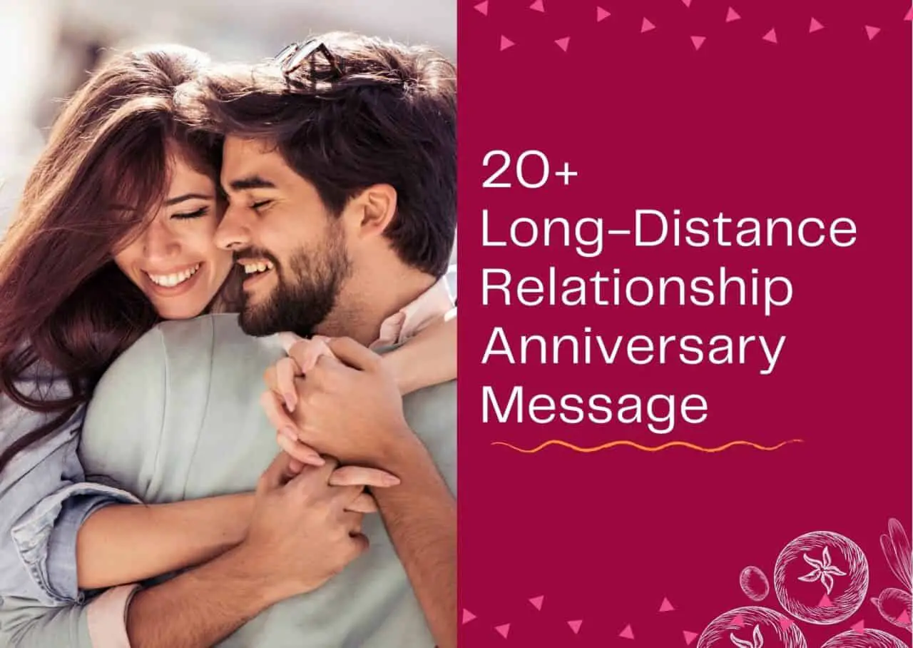Long-Distance Relationship Anniversary Message