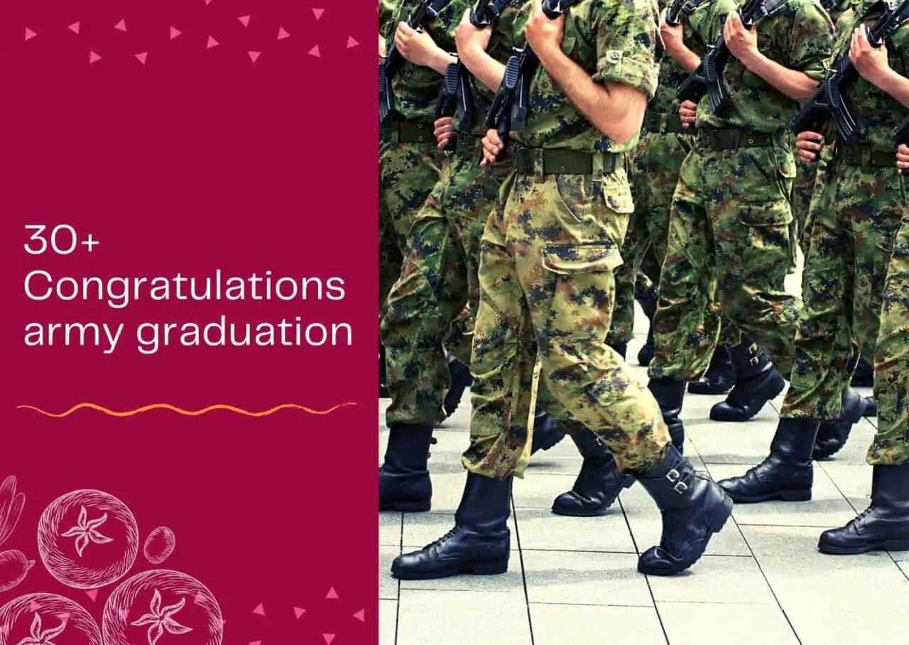 Congratulations army graduation